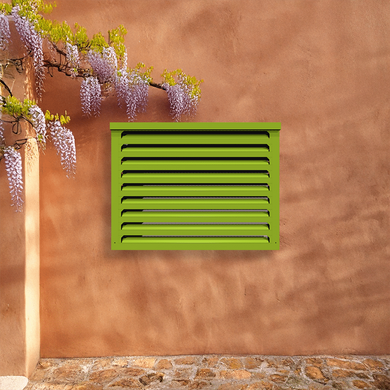 Petit cache clim vert