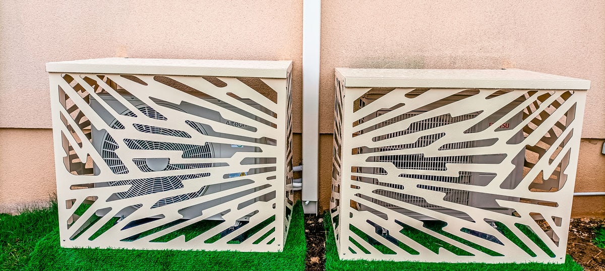 Cache climatiseur en composite aluminium vs autres matériaux : pourquoi choisir le composite aluminium?
